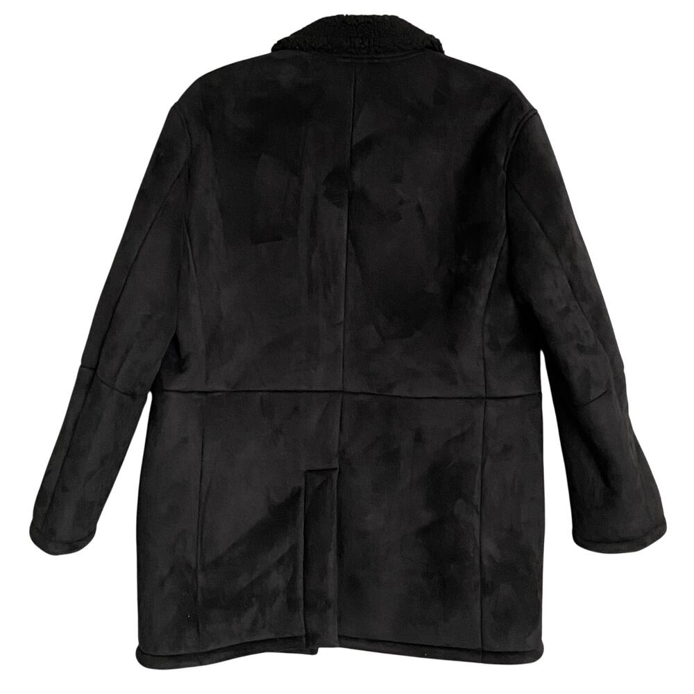 Lauren Ralph Lauren Men's 40REG Lefferts Classic-Fit Faux-Shearling Overcoat NWT - Picture 4 of 13
